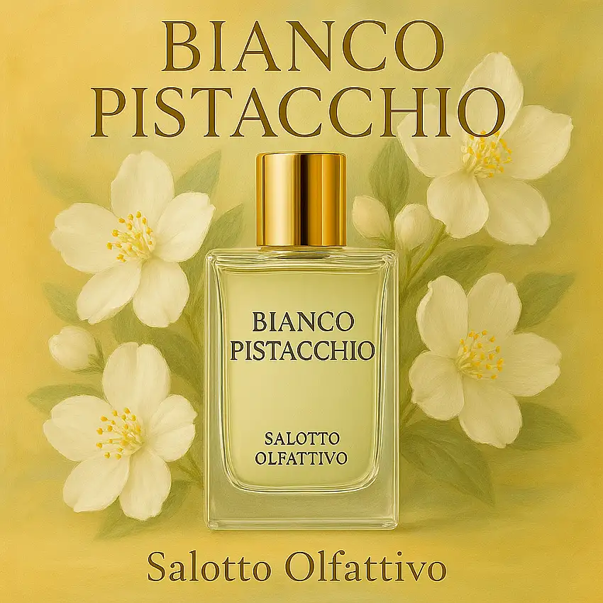 BIANCO PISTACCHIO inedito Salotto Olfattivo fragranza Gourmet da assaporare