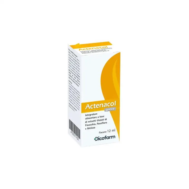 ACTENACOL GOCCE 12 ML CON MELATONINA
