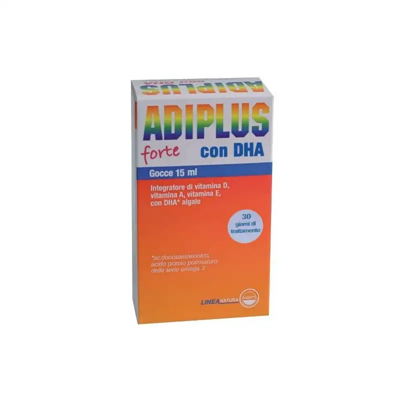 ADIPLUS FORTE CON DHA GOCCE FLACONCINO 15 ML