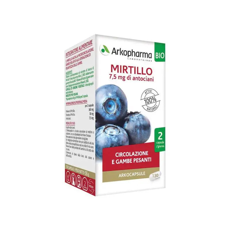 ARKOCAPSULE MIRTILLO BIO 40 CAPSULE