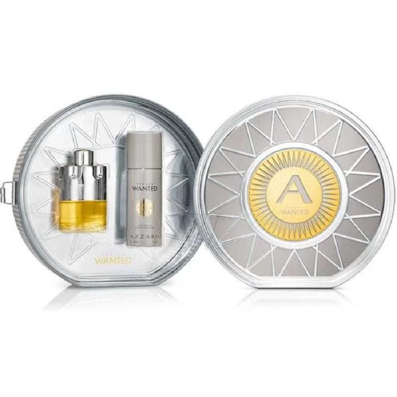AZZARO WANTED COFFRET EDT 100ML VAPO + DEO SPRAY 150ML