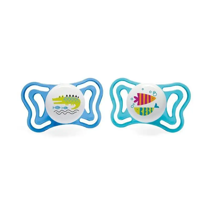 CHICCO SUCCHIETTO LIGHT BOY SILICONE 16-36 MESI 2 PEZZI