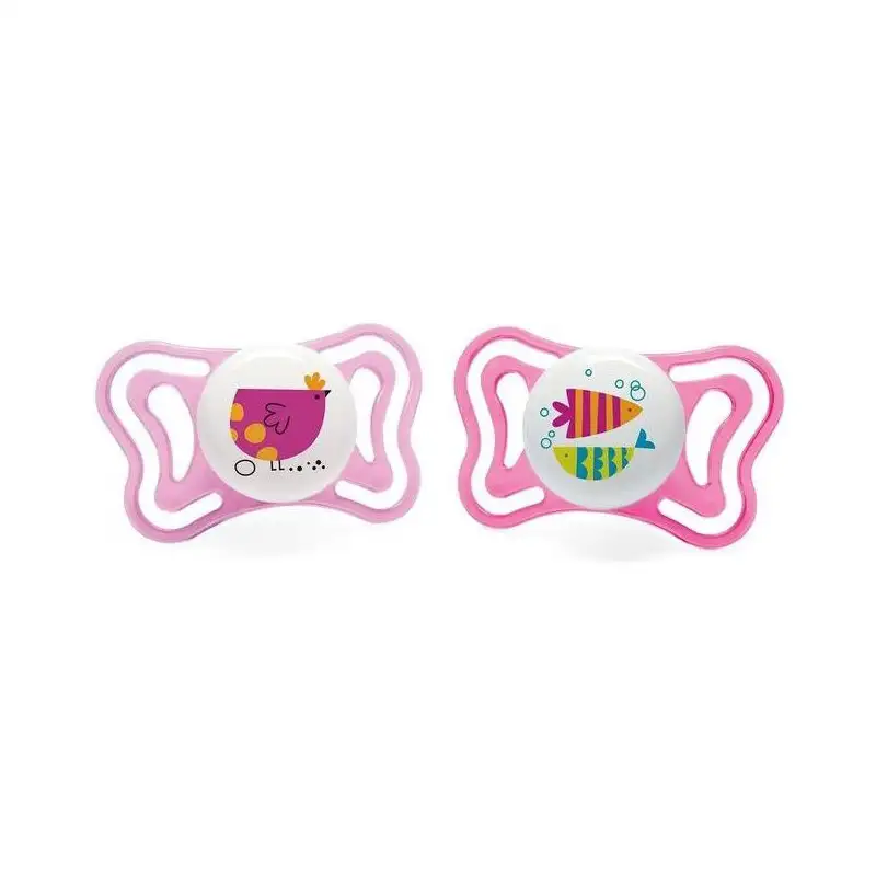 CHICCO SUCCHIETTO LIGHT GIRL SILICONE 16-36 MESI 2 PEZZI