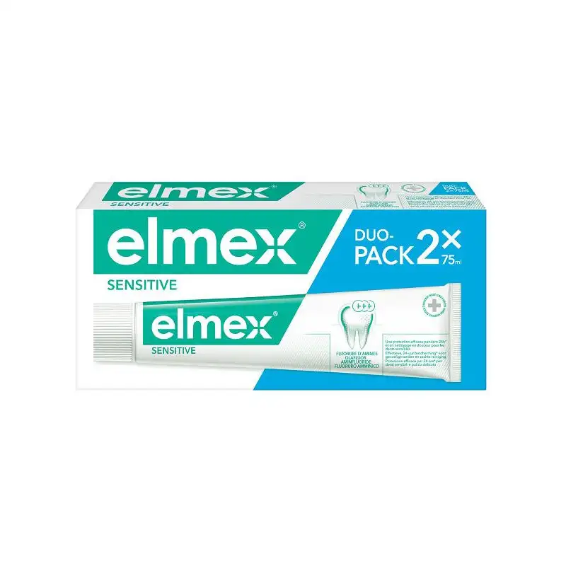 ELMEX SENSITIVE DENTIFRICIO BITUBO 2X75 ML