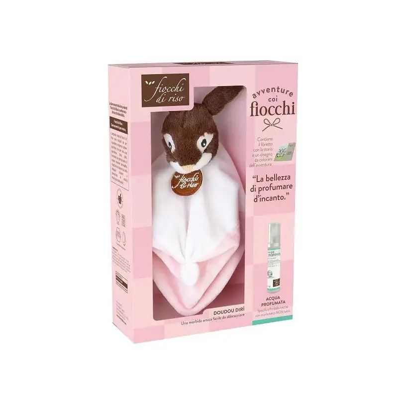 FIOCCHI DI RISO COFANETTO AVVENTURE DOUDOU ROSA