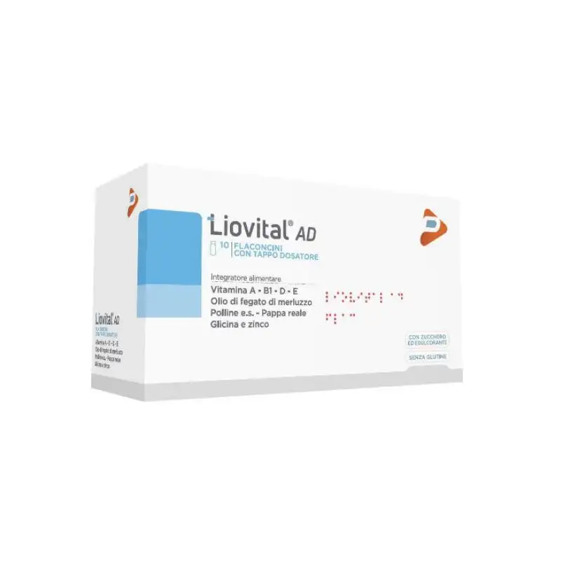 LIOVITAL AD 10 FLACONCINI DA 10 ML