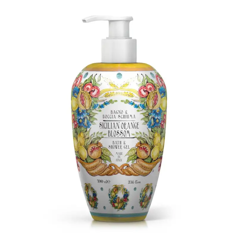 MAIOLICHE BAGNODOCCIA 700 ML SICILIAN ORANGE BLOSSOM