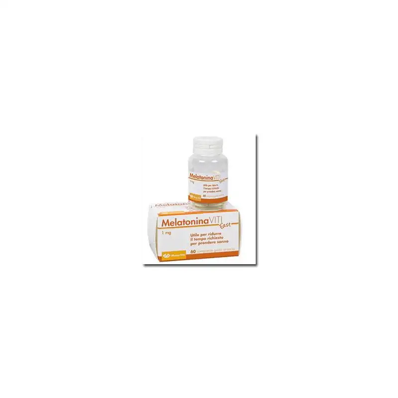 MELATONINA VITI FAST 1MG 60 COMPRESSE GUSTO ARANCIA