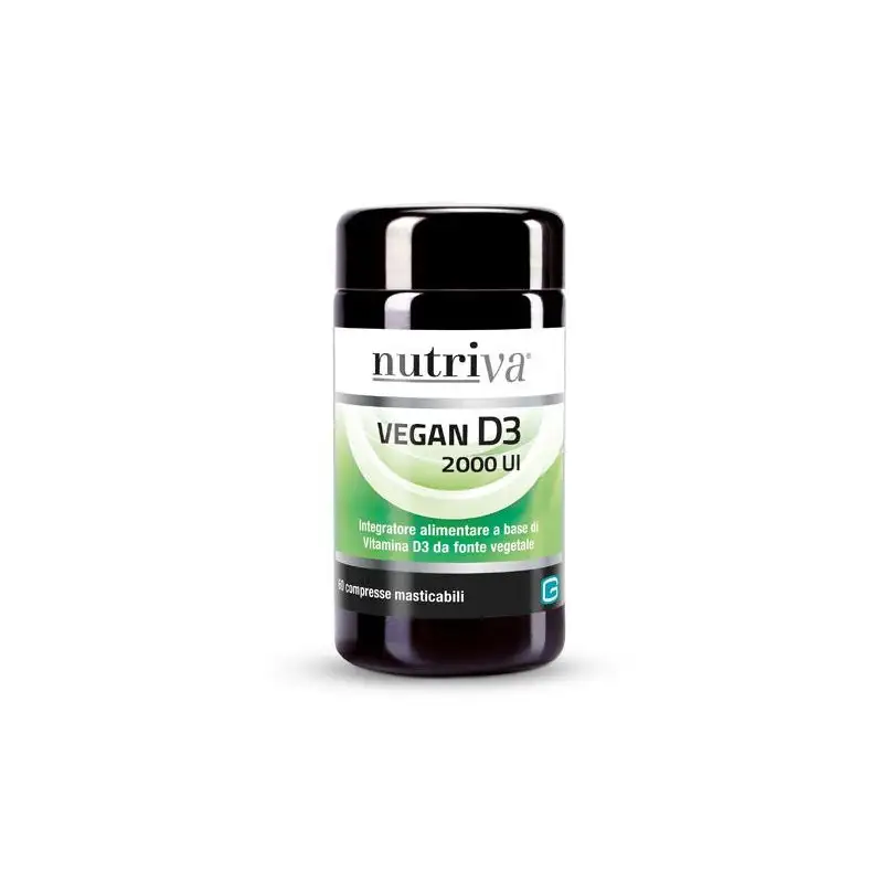 NUTRIVA VEGAN D3 60 COMPRESSE 2000 UI