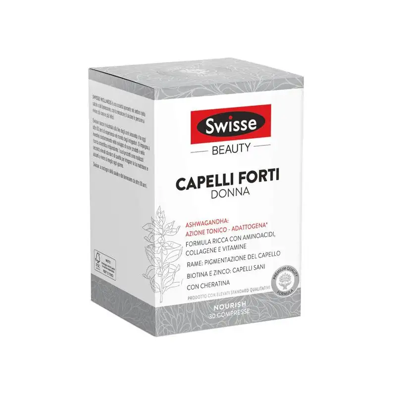 SWISSE CAPELLI FORTI DONNA 30 COMPRESSE
