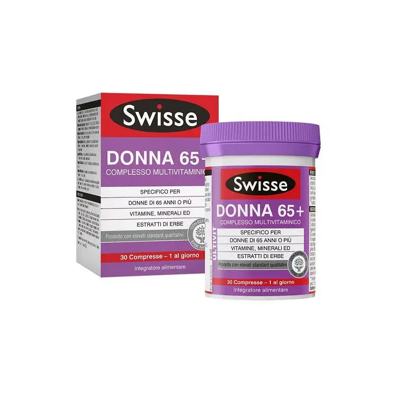 SWISSE DONNA 65+ COMPLESSO MULTIVITAMINICO 30 COMPRESSE