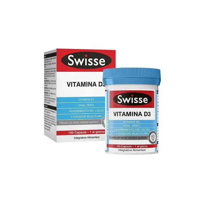 SWISSE VITAMINA D 100 CAPSULE MOLLI