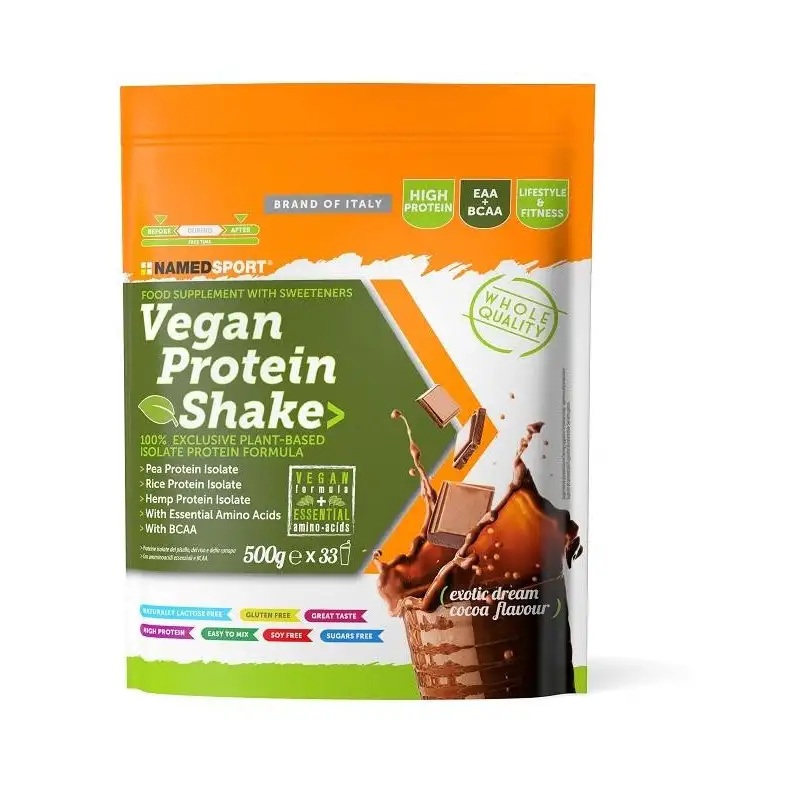 VEGAN PROTEIN SHAKE EXOTIC DREAM COCOA 500 G