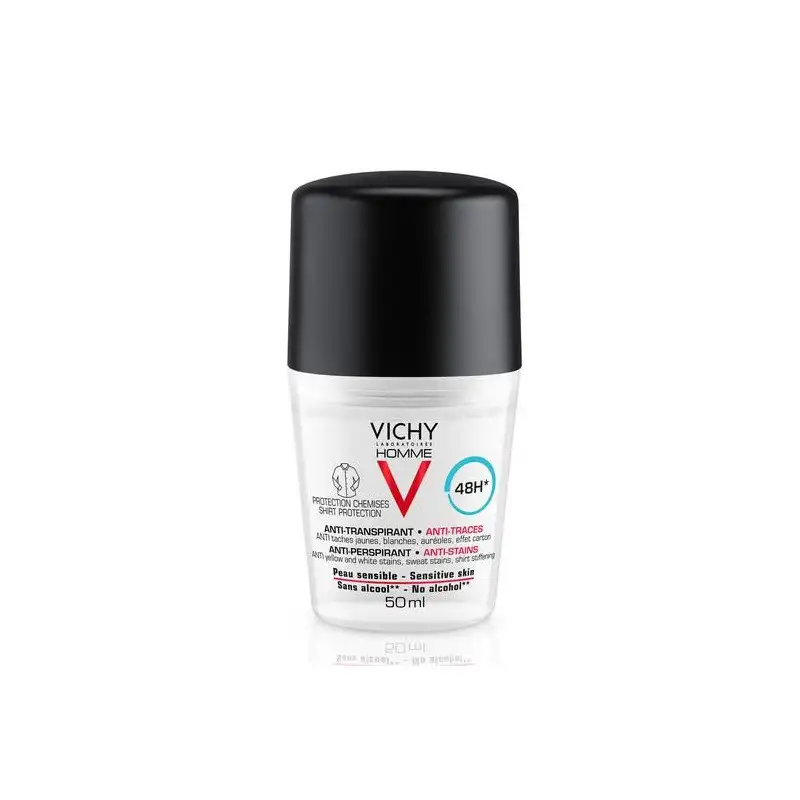 VICHY HOMME DEO ANTI-MACCHIE 50 ML