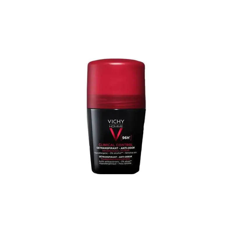VICHY HOMME DEODORANTE CLINICAL CONTROL 96H ROLL 50 ML