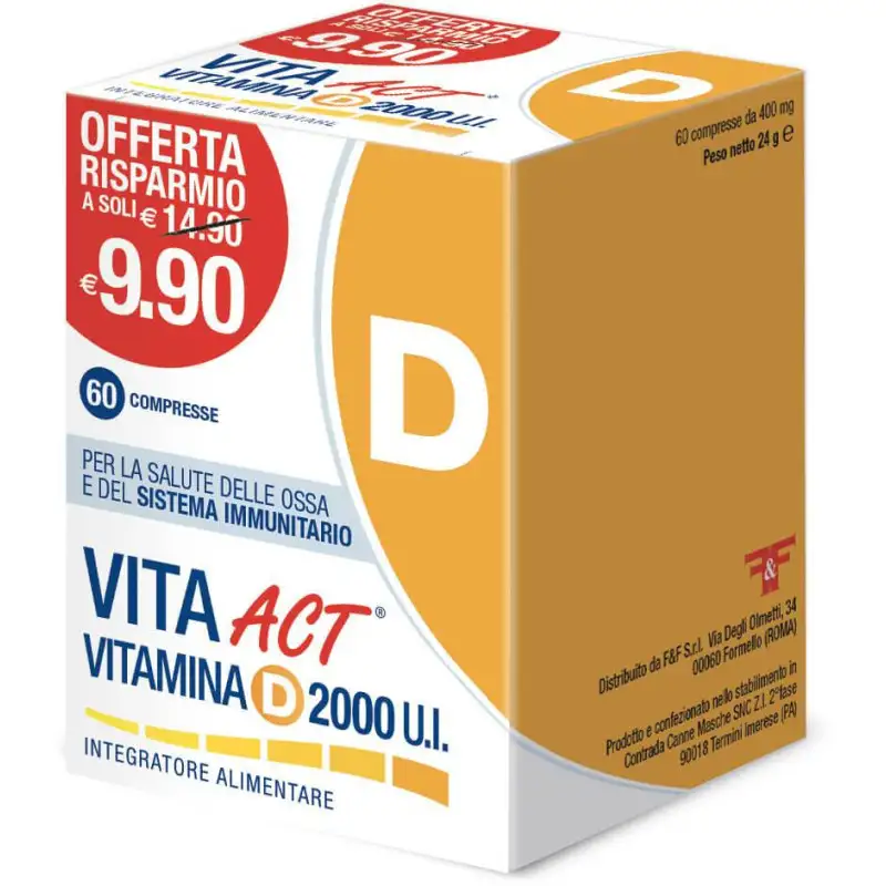 VITA ACT VITAMINA D 2000UI 60 COMPRESSE