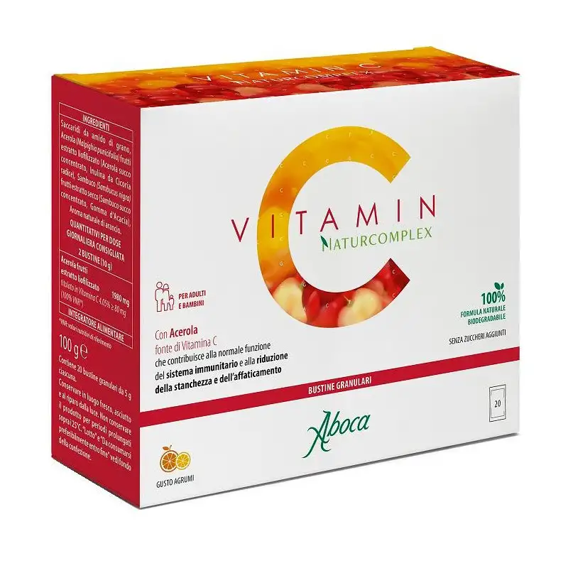 VITAMIN C NATURCOMPLEX 20 BUSTINE