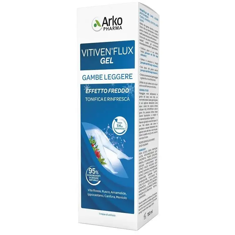 VITIVEN FLUX GEL EFFETTO FREDDO 150 ML