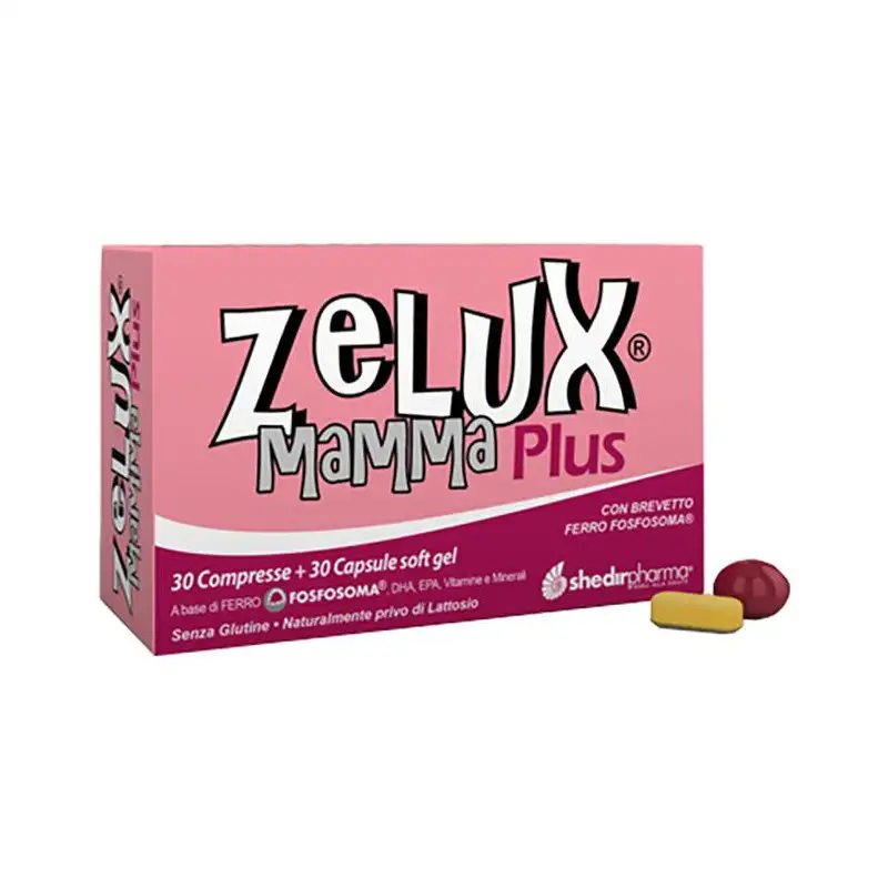 ZELUX MAMMA PLUS 30 COMPRESSE + 30 CAPSULE SOFT GEL