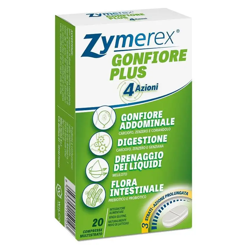 ZYMEREX GONFIORE PLUS 20 COMPRESSE